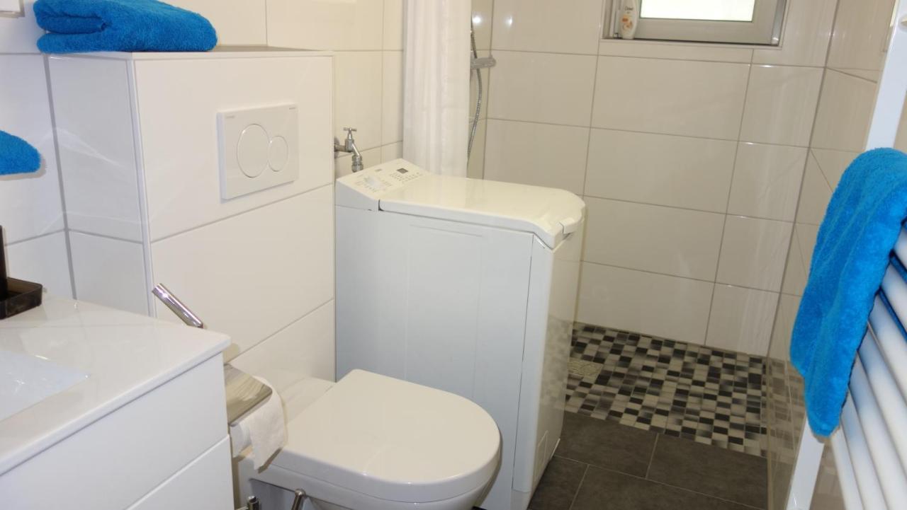 Ferienwohnung Im Gruenen Eg Mit Terrasse ヘルデッケ エクステリア 写真