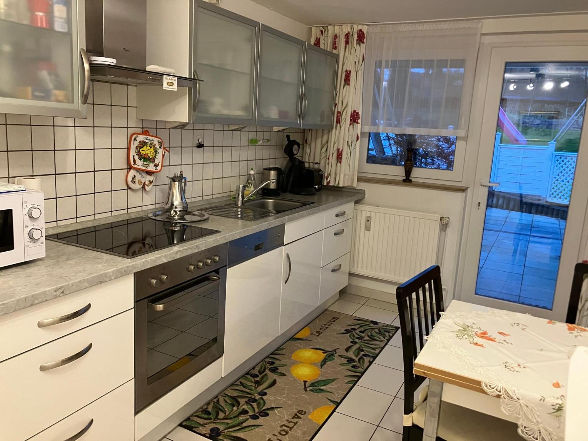 Ferienwohnung Im Gruenen Eg Mit Terrasse ヘルデッケ エクステリア 写真